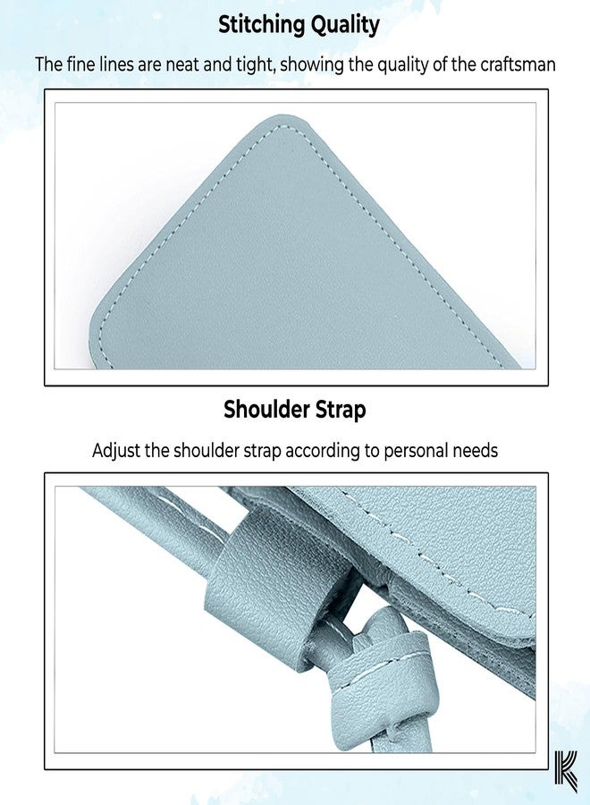 Kraptick Phone Sling Bag for Women - Phone Holder Sling Bag, Phone Crossbody Case, Hands-Free Phone Bag (Blue) - Image 4